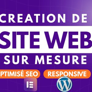 Je vais créer votre site web vitrine moderne & optimisé SEO
